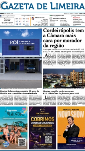 Capa do Dia
