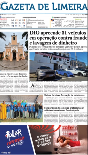 Capa do Dia