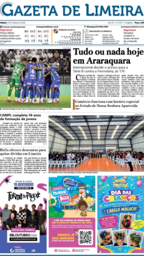 Capa do Dia
