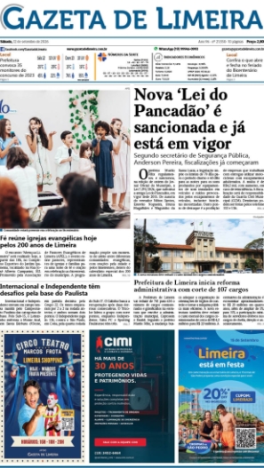 Capa do Dia
