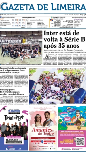 Capa do Dia