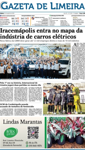 Capa do Dia