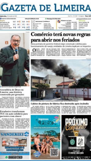 Capa do Dia