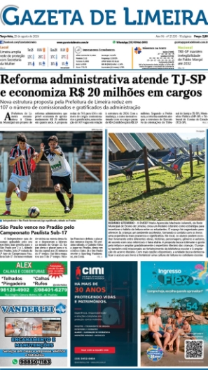 Capa do Dia