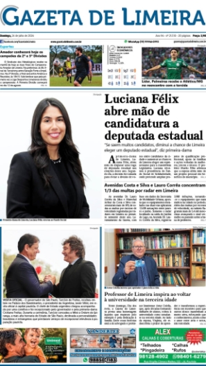 Capa do Dia