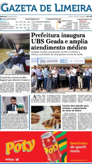 Capa do Dia